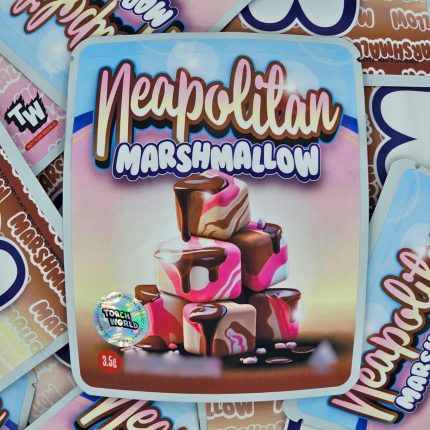 Neapolitan Marshmallow (Sprinklez Brand Neapolitan Marshmallow Cannabis Edibles): A Classic Cannabis Delight Delight in the timeless flavors of Sprinklez Brand Neapolitan Marshmallow. These cannabis-infused marshmallows offer a delicious combination of chocolate, vanilla, and strawberry flavors, all in a fluffy, soft texture. Whether you’re a seasoned cannabis user or new to edibles, each marshmallow provides a consistent and enjoyable experience. Sprinklez Neapolitan Marshmallow balances taste and potency perfectly, making it an excellent choice for anyone seeking high-quality cannabis edibles. Premium Quality Ingredients At Sprinklez Brand, we are committed to delivering top-notch quality in every product. To achieve this, we use premium cannabis extracts in our Neapolitan Marshmallows. Additionally, each marshmallow is meticulously dosed to ensure a reliable and satisfying experience with every bite. Consequently, the combination of high-quality cannabis and classic Neapolitan flavors makes Sprinklez Neapolitan Marshmallow stand out among other edibles. Perfect for Any Occasion Whether you’re relaxing after a long day, adding a touch of sweetness to social gatherings, or simply indulging in a nostalgic treat, Sprinklez Brand Neapolitan Marshmallow is the ideal choice. Moreover, its convenient packaging makes it easy to take these edibles on the go. Therefore, you can enjoy them anytime and anywhere. Why Choose Sprinklez Brand? Choosing Sprinklez Neapolitan Marshmallow means selecting a brand known for its dedication to quality and innovation in cannabis products. We focus on providing exceptional marijuana edibles, and our Neapolitan Marshmallow exemplifies this commitment. Experience the difference that premium ingredients and expert craftsmanship can make. Visit our shop today to explore more high-quality cannabis products.