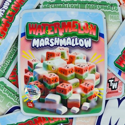 Watermelon Marshmallow (Sprinklez Brand Watermelon Marshmallow Cannabis Edibles)